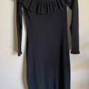 Lilly Pulitzer Moda Off Shoulder Night Out Sweater Dress Black Size XS Photo 2