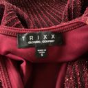 Trixxi Red Sparkly Mini Dress Photo 1