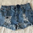 Gap High waisted denim short shorts. Photo 0