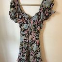 Sky to Moon  Floral Mini Dress Size Small Photo 6