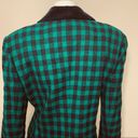 Christian Dior  Vintage 90’s The Suit Plaid Jacket Photo 7