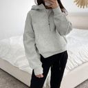 Lululemon Gray Scuba Quarterzip Hoodie Photo 1