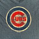 5th & Ocean  Chicago Cubs Deep V-Neck Shirt Photo 4