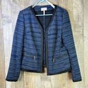 Laundry by Shelli Segal Laundry any Shelli Segal Size 4 Open Front Tweed Jacket w/Zippered Pocke… Photo 0