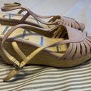 Elle Women's  Strappy wedge sandals, size 7.5, blush Photo 2