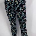 The Loft "" BLACK FLORAL MODERN SKINNY ANKLE CAREER CASUAL TROUSERS PANTS SIZE: 4 NWT Photo 0