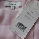 Vince NWT  Wide Strap Belted Linen Blend Midi in Rosa Seco Tank Dress 4 $345 Photo 6