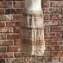 Max Studio  textured tan & cream mini skirt / L / Excellent condition Photo 10