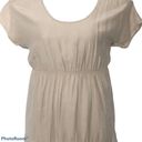 Silence + Noise Urban Outfitters  Cold Shoulder Button Back Tan Dress size XS Photo 3