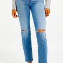 Good American NWT  Blue Classic Slim Straight High Rise Denim Jeans Size 6 Photo 0