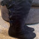 Canyon River Blues Black Lace Back Boots Size 10 Photo 0