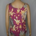 Tommy Bahama  Palm Leaves Tropical Floral Silk Tank Photo 9