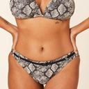 ANDIE  Swim The Riviera Belted Bikini Bottom Snake Print NWT size‎ Medium Photo 0