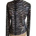 Versace Gianni  Gray & Black Animal Print Turtleneck size Small Photo 6