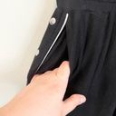 The Kooples  SPORT Women's Black Sweet Fleece Snap Jogger Sweat Pants Size Small Photo 3