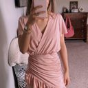 Blue Blush Fitted Pink Mini Dress  Photo 0