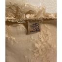 Only Hearts Helena Stuart NYC Y2K Tan Lace Coquette Sheer Top Photo 5