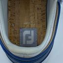 FootJoy  Women’s Stratos Waterproof Leather Golf Shoes Color Blue SZ 8 Photo 9