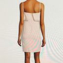 Karl Lagerfeld Paris Blush Pink Bodycon Ruffle Spaghetti Straps Dress, size 2 Photo 1