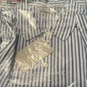 Everlane  Women's Blue and White Striped Cotton Woven PJ Top Size Small NWT Photo 5