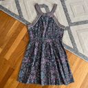 American Eagle Halter Paisley Print Mini Dress Photo 1