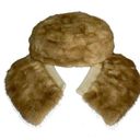 Krass&co VINTAGE FUR Pillbox Hat & Fur/Cashmere Collar G. Fox & . Hartford CT Photo 0