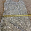 Alythea  silver sequined mini dress size medium Photo 54