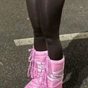 The Moon  Boot Women's Icon Nylon Cold Weather Boots In Pink Photo 3