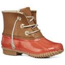 Jack Rogers  Chloe Classic Rain Boot Tan Coral Photo 0