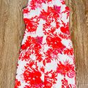 Mario Serrani NWT  Pink White Floral Sheath Dress Sz 6 Photo 4