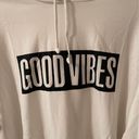 Only Womens plus size Good Vibes  thin hoodie size 3X New Photo 3