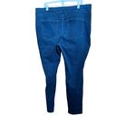 Lane Bryant  High Rise Jeggings Womens 20 Blue Flex Magic Waistband Signature Fit Photo 4