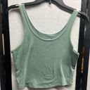 Sonoma Double Scoop Cropped Tank Top(turquoise ) Photo 0