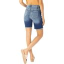 Bermuda KanCan Women's Moss High Rise Button Fly Distressed  Shorts Small Photo 10