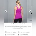 Lululemon  Seamlessly Covered Tank Heathered Ultra Violet size 6 Photo 1