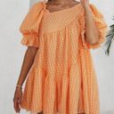 Dress Orange Size M Photo 0