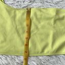 Good American  Women’s Scuba hot shoulder bikini top in key lime001 size 6 Photo 7