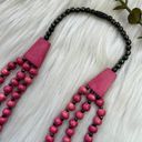 Vintage red multi strand necklace Photo 3