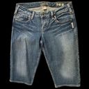 Silver Jeans  Denim Bermuda‎ Shorts Womens Size 26 Blue Medium Wash Photo 2