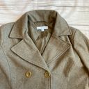 New York & Co. Wool Blend Double Breasted Winter Peacoat Size L Photo 2