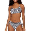 No Bo NWT  bikini Black and White Animal Hipster swimwear set bathing suit pool Photo 0