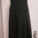 Eileen Fisher  Size L Black Knit Tank Dress Photo 6