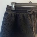 Splendid Sundown by  Shorts Playa Sherpa Shorts in Black Sz XL NWT Cozy Photo 2