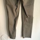 Ramy Brook  Eva Mid Rise Zip Pockets Ankle Length Skinny Sage Green Jeans 25 Photo 6