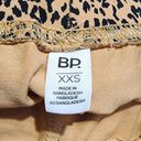 BP . High Waist Bike Shorts In Tan Sketched Animal XXS NWOT Photo 2