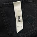 Amuse Society NWT  Crossroads Denim WVN Short Size 27 Black Jean Shorts Photo 7