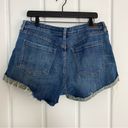 BLANK NYC  Distressed Denim Cuff Shorts in Medium Wash Size 33 INV246 Photo 3