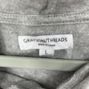 Grayson Threads  SUPER SOFT "KINDNESS" GRAY LIGHTWEIGHT GRAPHIC HOODIE LARGE Photo 2