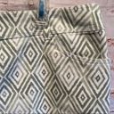 Lafayette 148  New York printed jean skirt sz 12 Photo 1