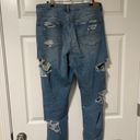 American Eagle Ripped Stretch Mom Jeans Photo 1